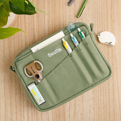 Soolla® Studio Pouch, Deep Forest Green