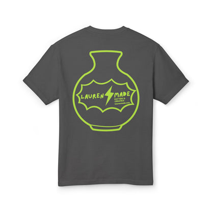 POT HEAD Garment-Dyed Heavyweight Cotton Logo Tee