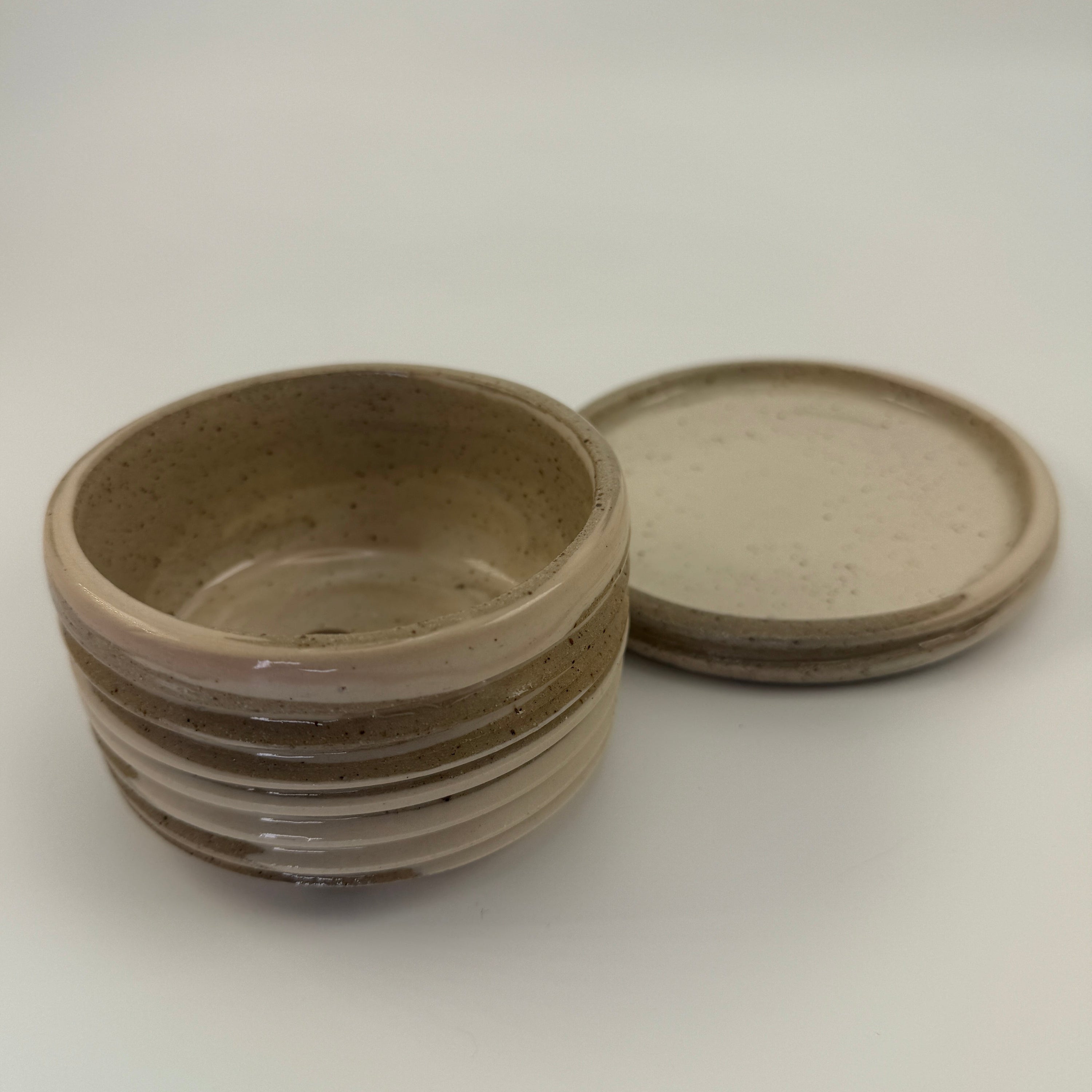 Marbled Carved Planter Set
