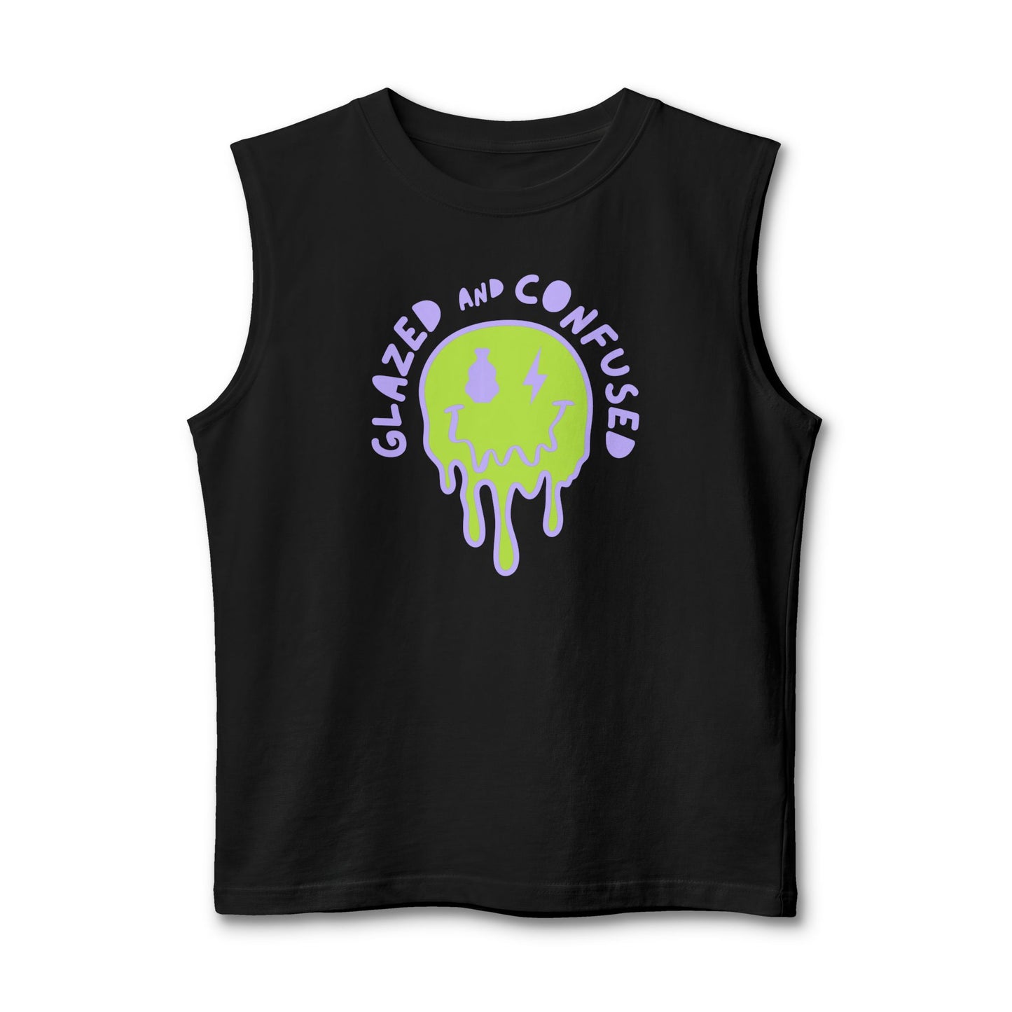 GLAZED and CONFUSED Muscle Tee