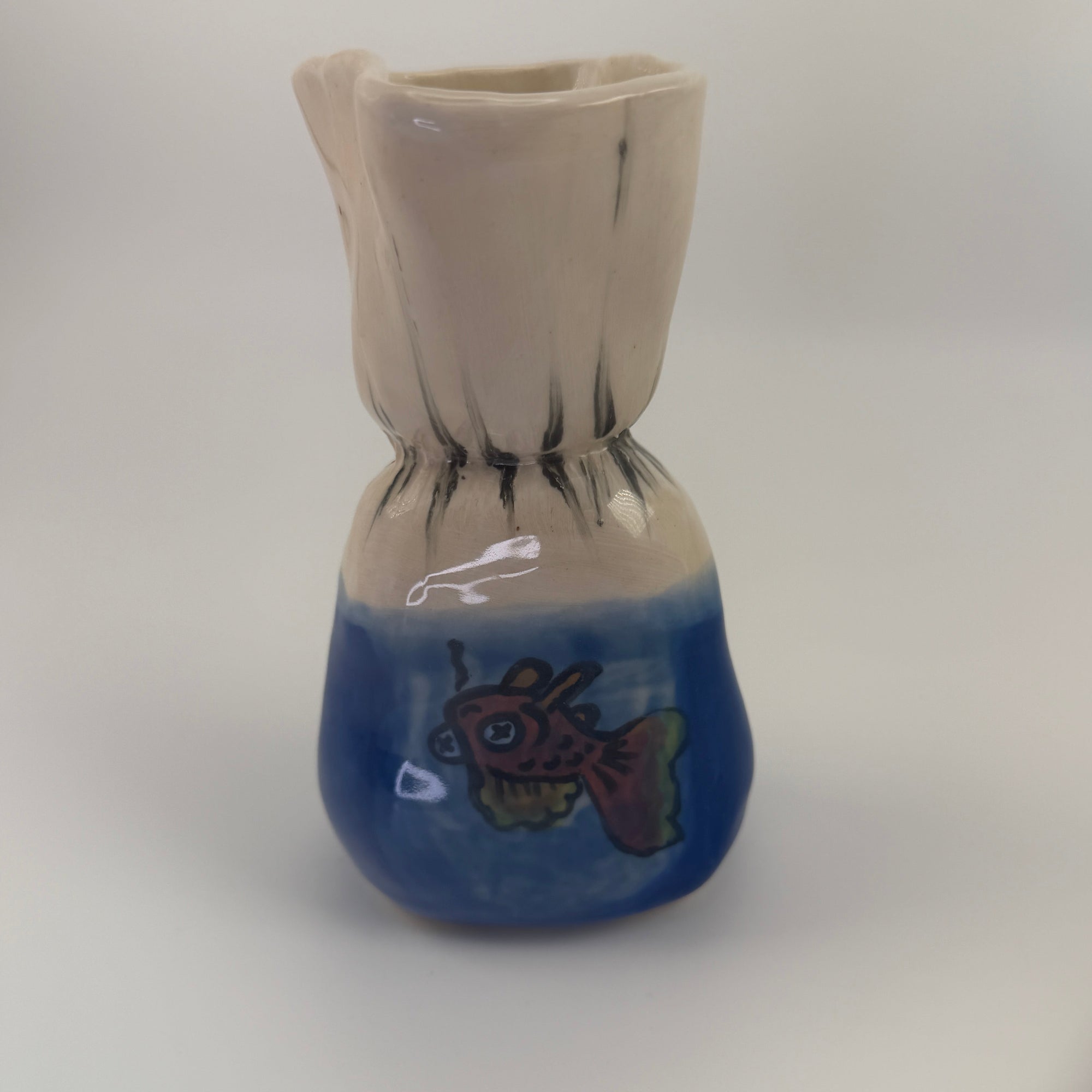Fish in a Bag Vase