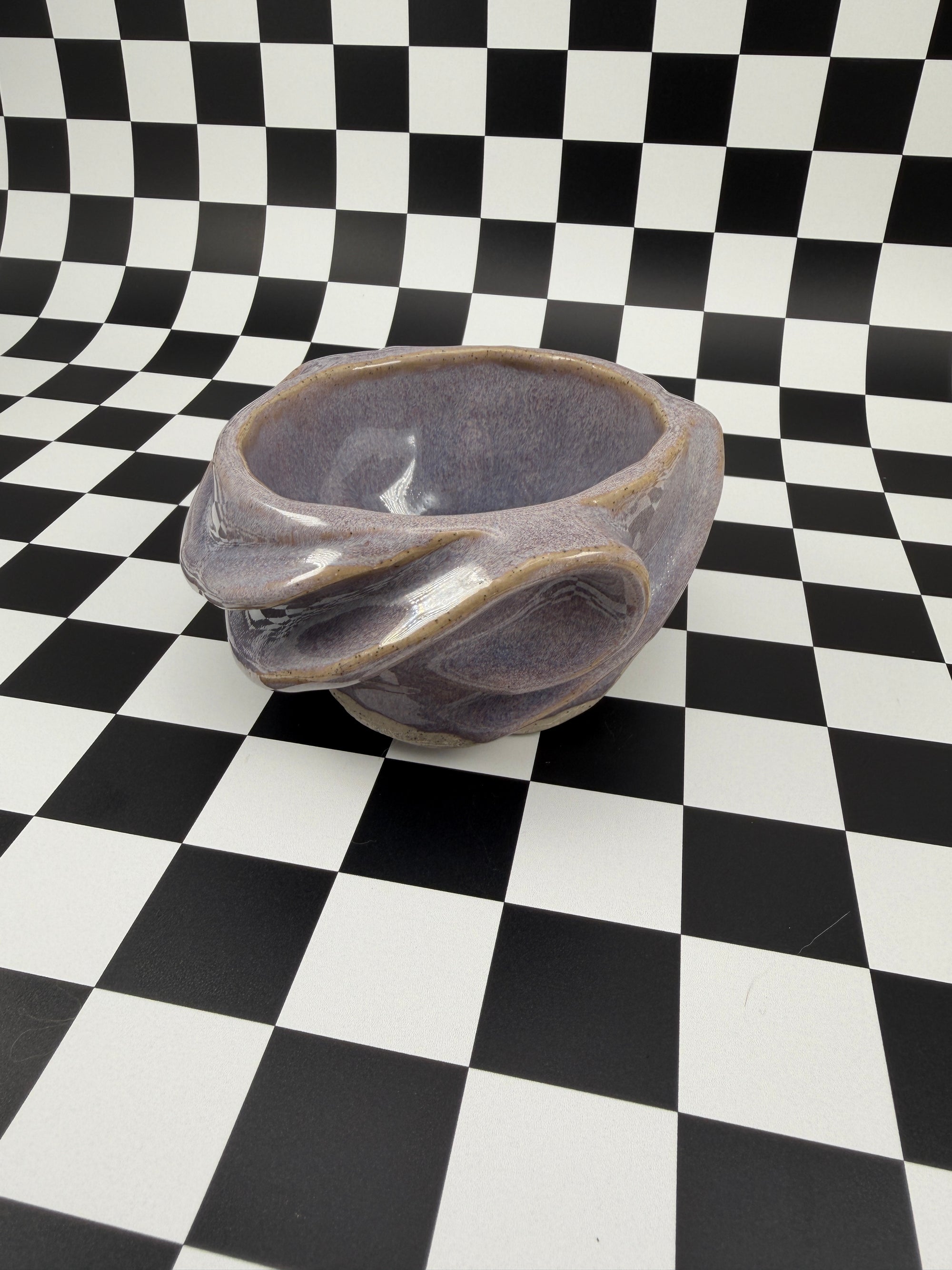 Carved Snack Bowl