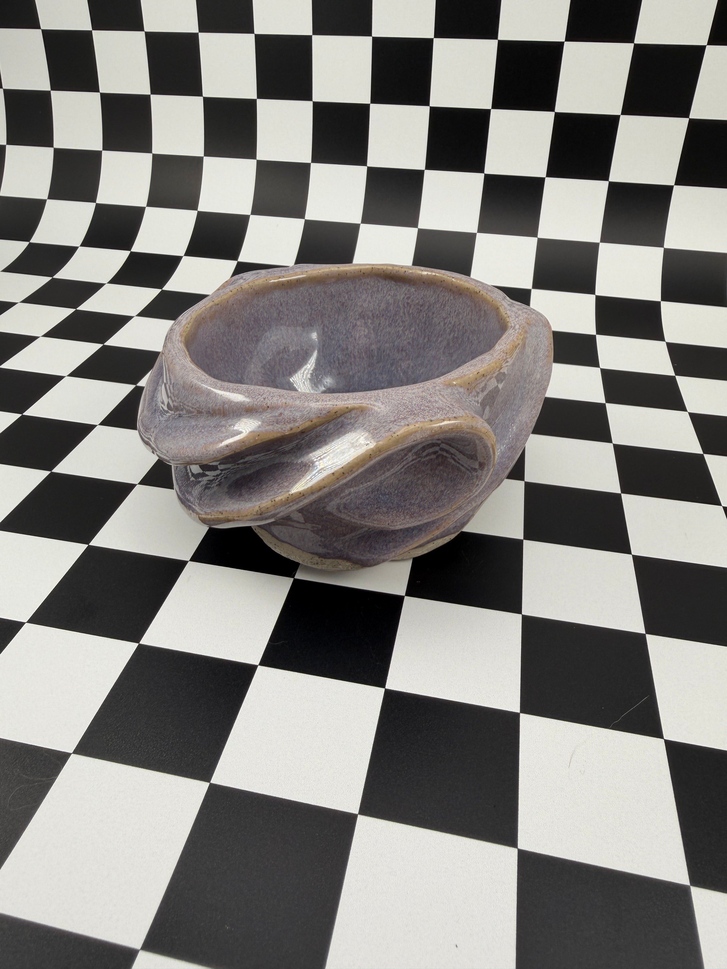 Carved Snack Bowl