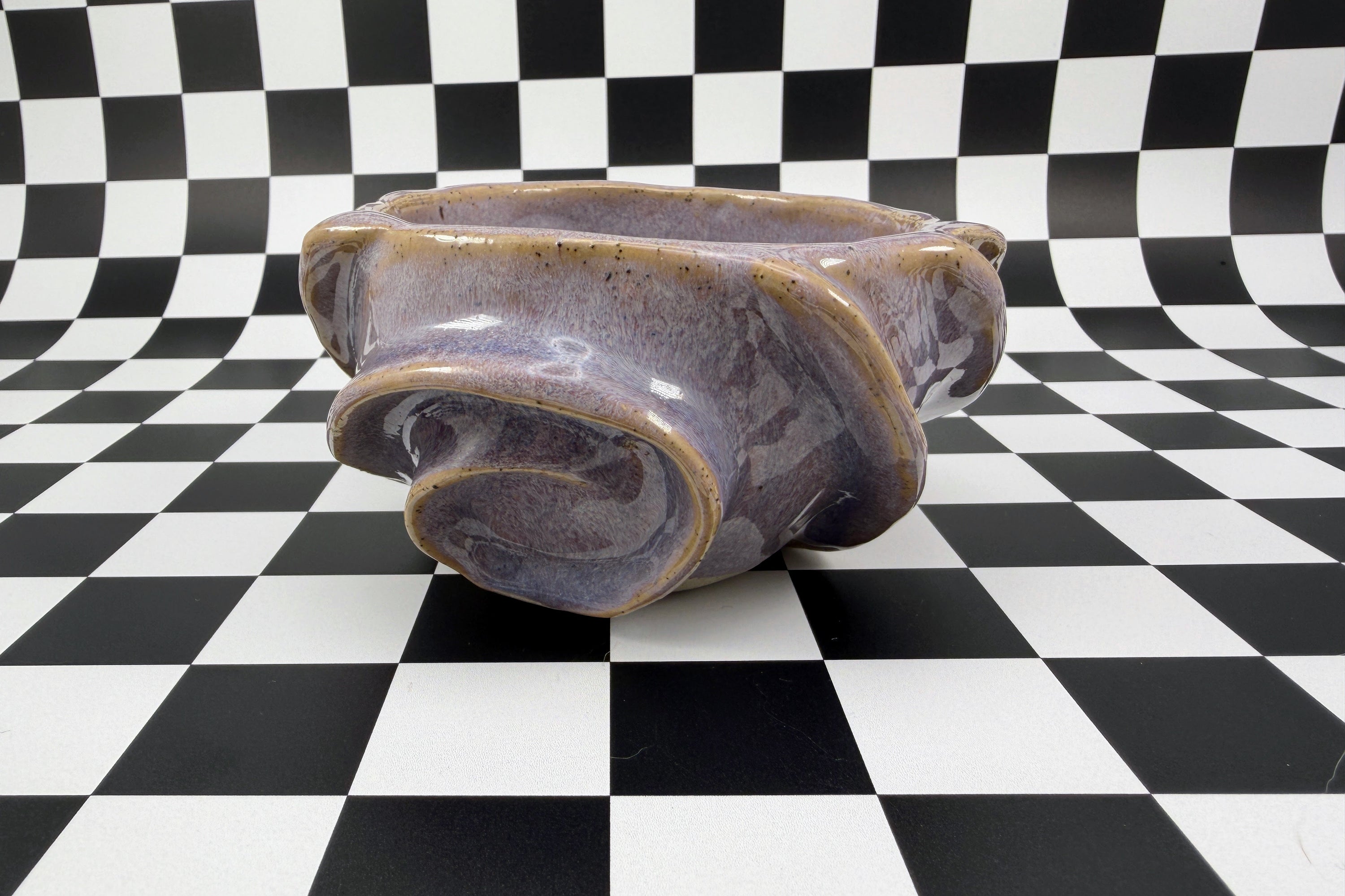 Carved Snack Bowl