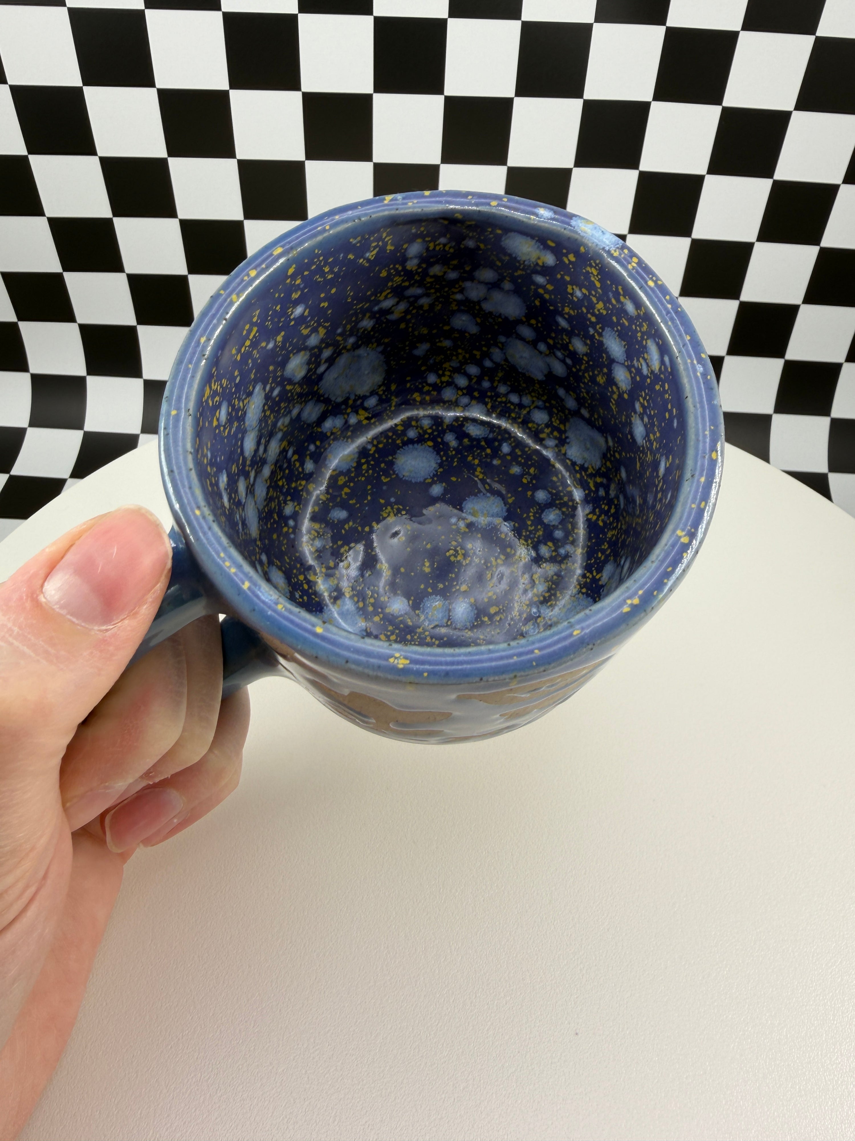 Lavender Blue Sticker Mug
